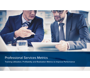 Professional services metrics